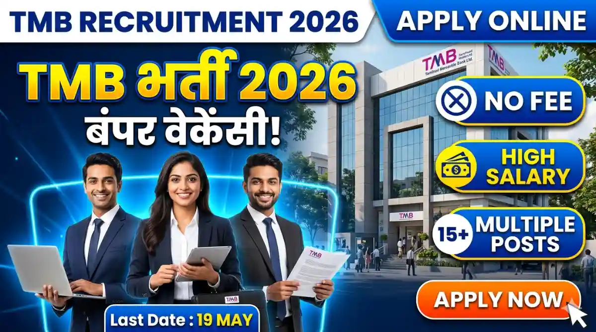 TMB Recruitment 2026 Senior Relationship Manager, Law Officer and More Posts – Apply Online, Eligibility, Last Date