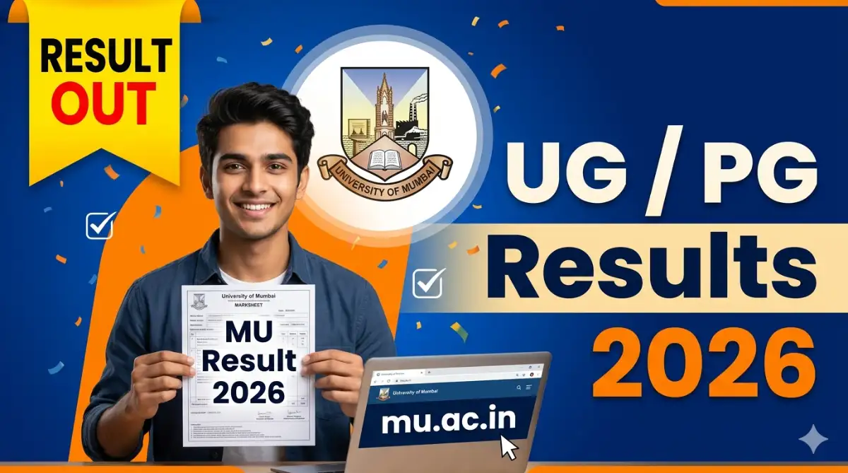 Mumbai University Result 2026 (Out) UG PG BA BSc BCom MA MSc MCom Results @ mu.ac.in